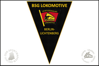BSG Lokomotive Berlin Lichtenberg Wimpel