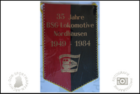 BSG Lokomotive Nordhausen Wimpel Jubil&auml;um 35 Jahre