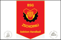 bsg motor Zschopau Wimpel Handball